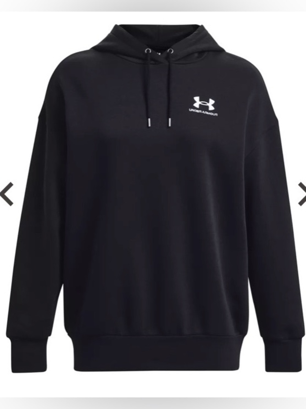 NEW with tags Under Armour Icon Fleece Oversized hoodie Small